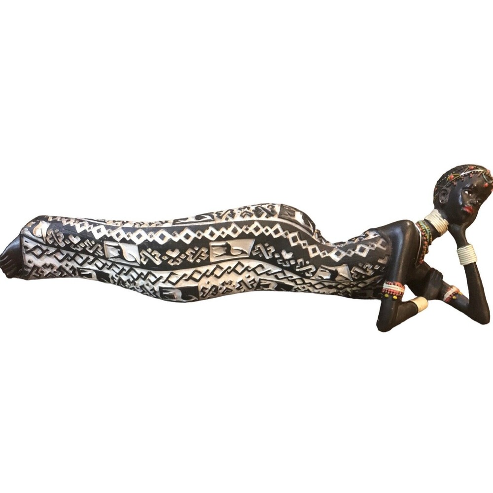 African Woman Art - Tribal Statue - Statue of Woman - Kenyan Art - Figure Decor